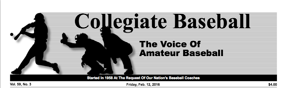 Collegiat Baseball News 2/12/16
